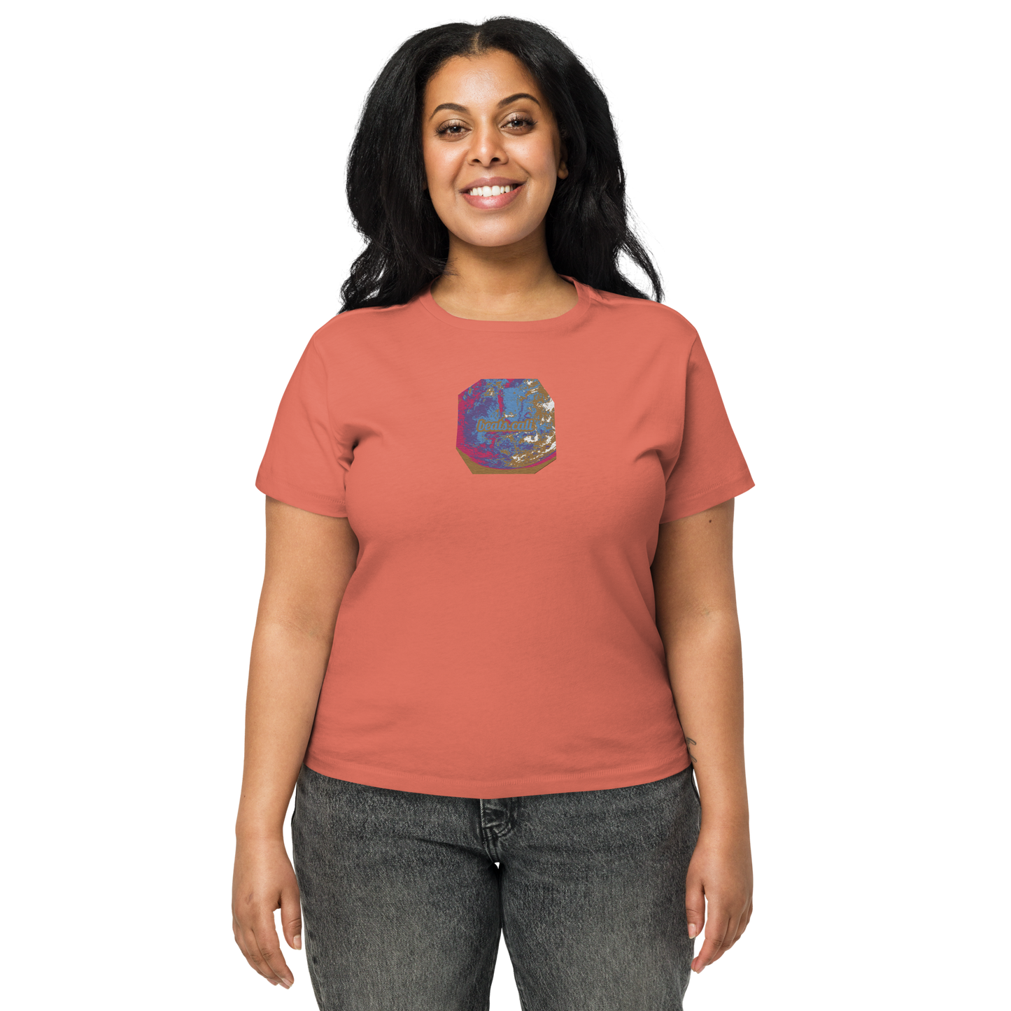 Women’s high-waisted t-shirt