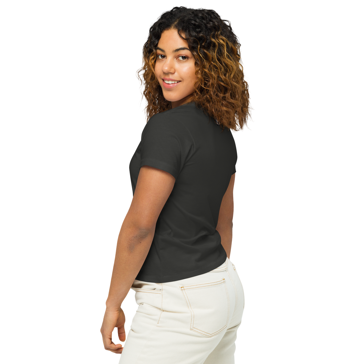 Women’s high-waisted t-shirt