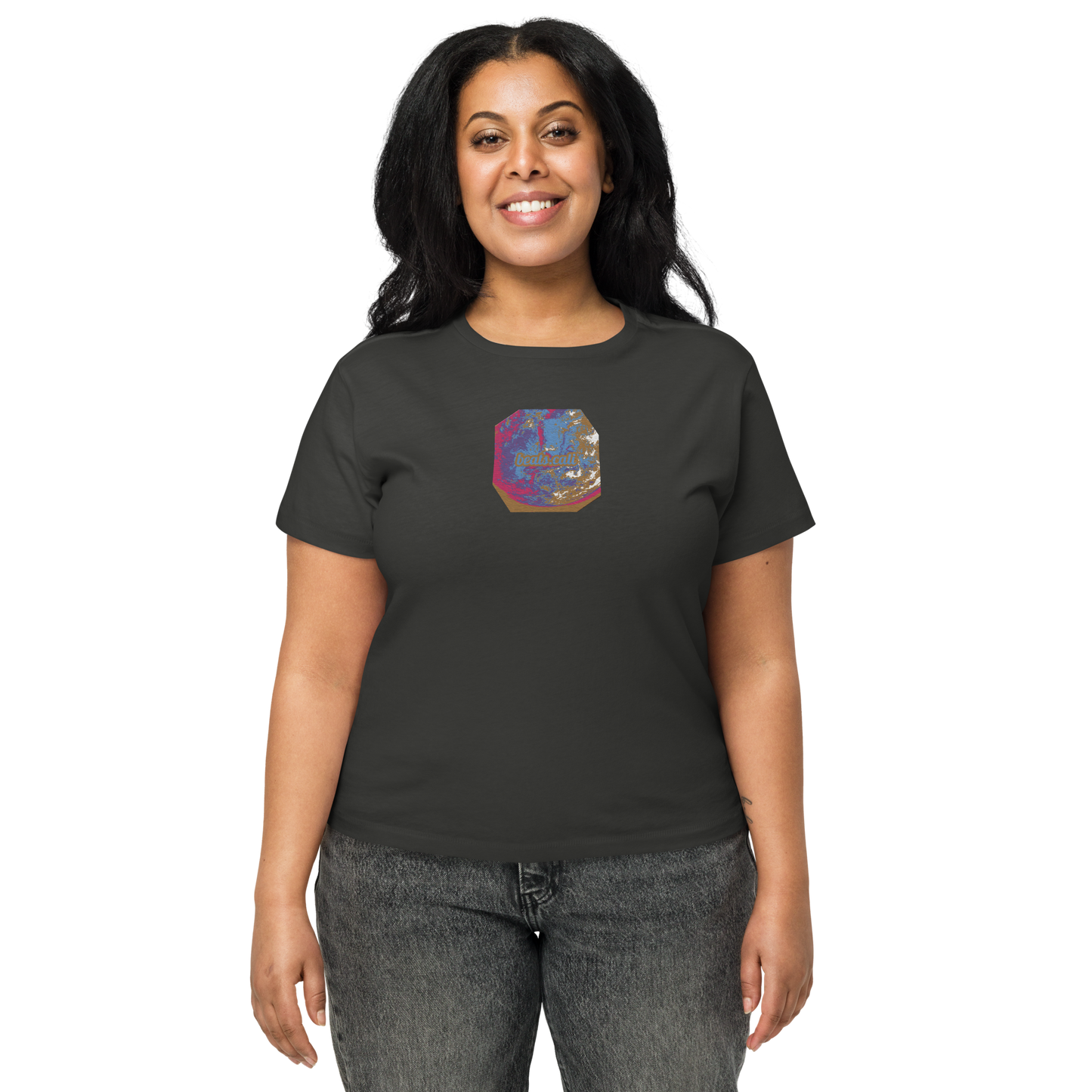 Women’s high-waisted t-shirt