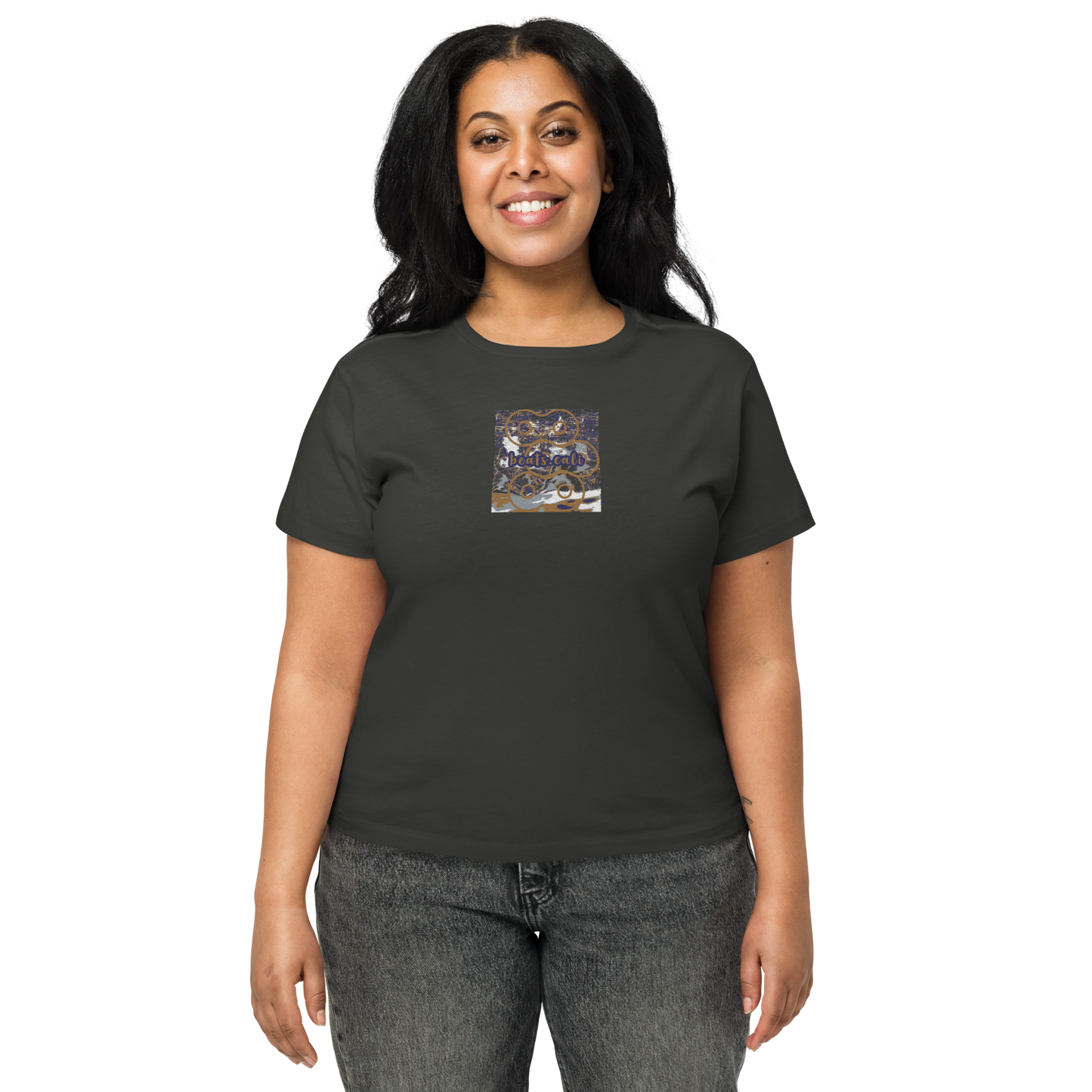 Women’s high-waisted t-shirt