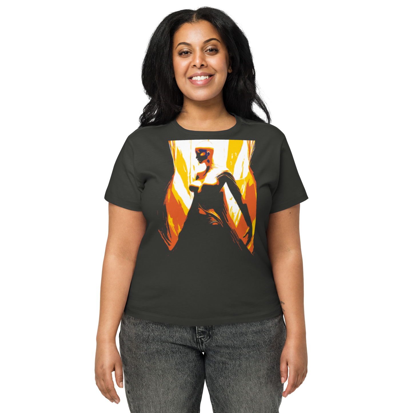 Women’s high-waisted t-shirt