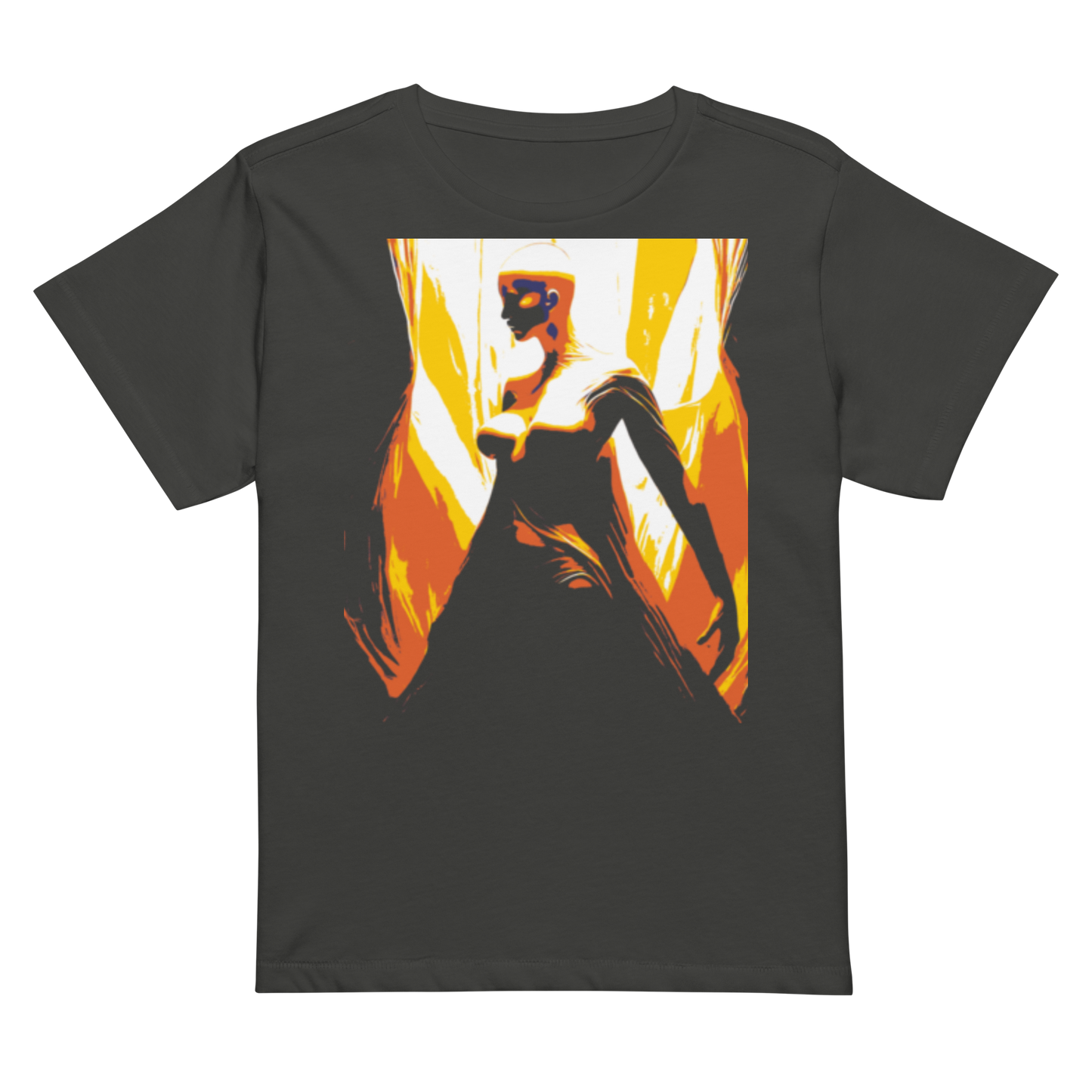 Women’s high-waisted t-shirt