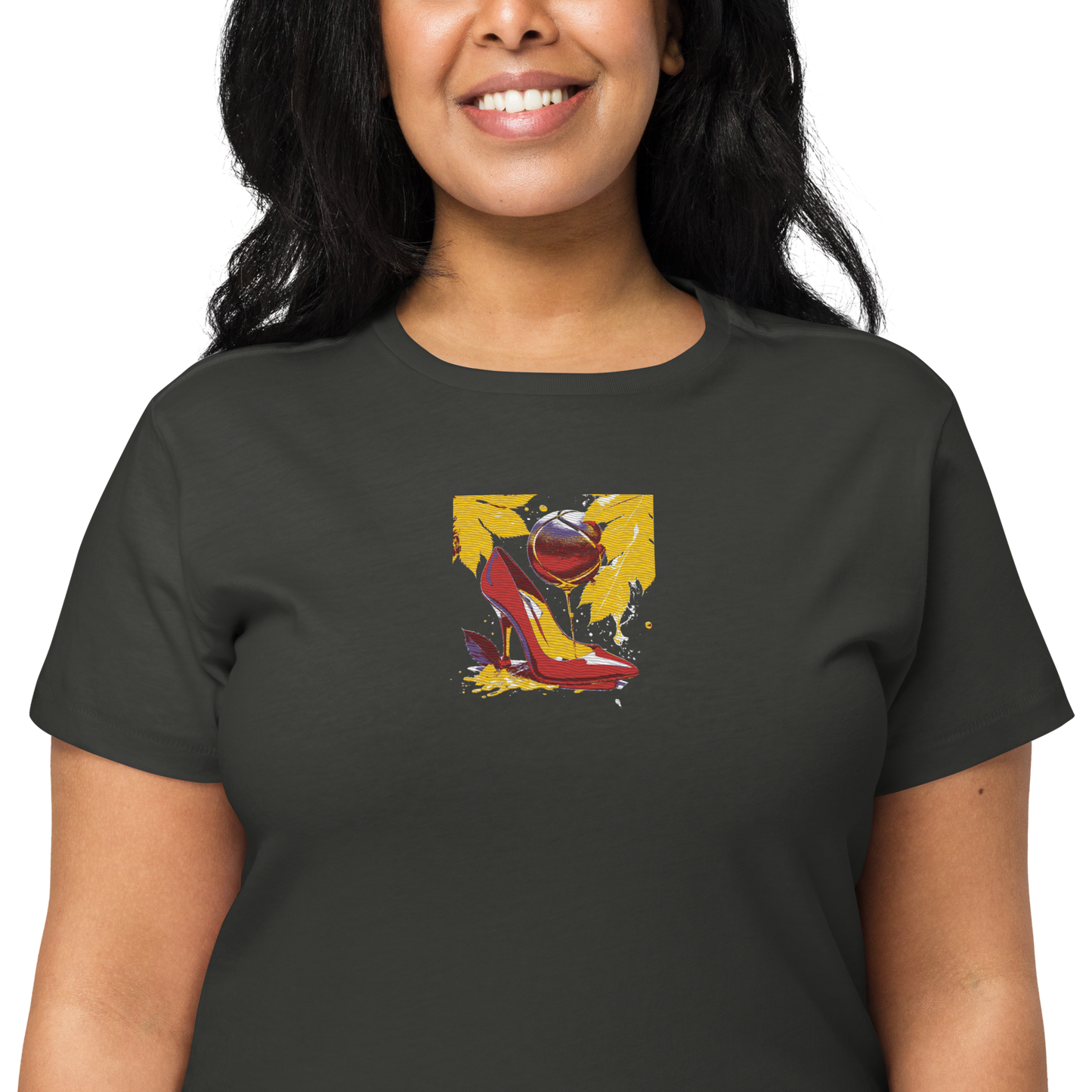 Women’s high-waisted t-shirt