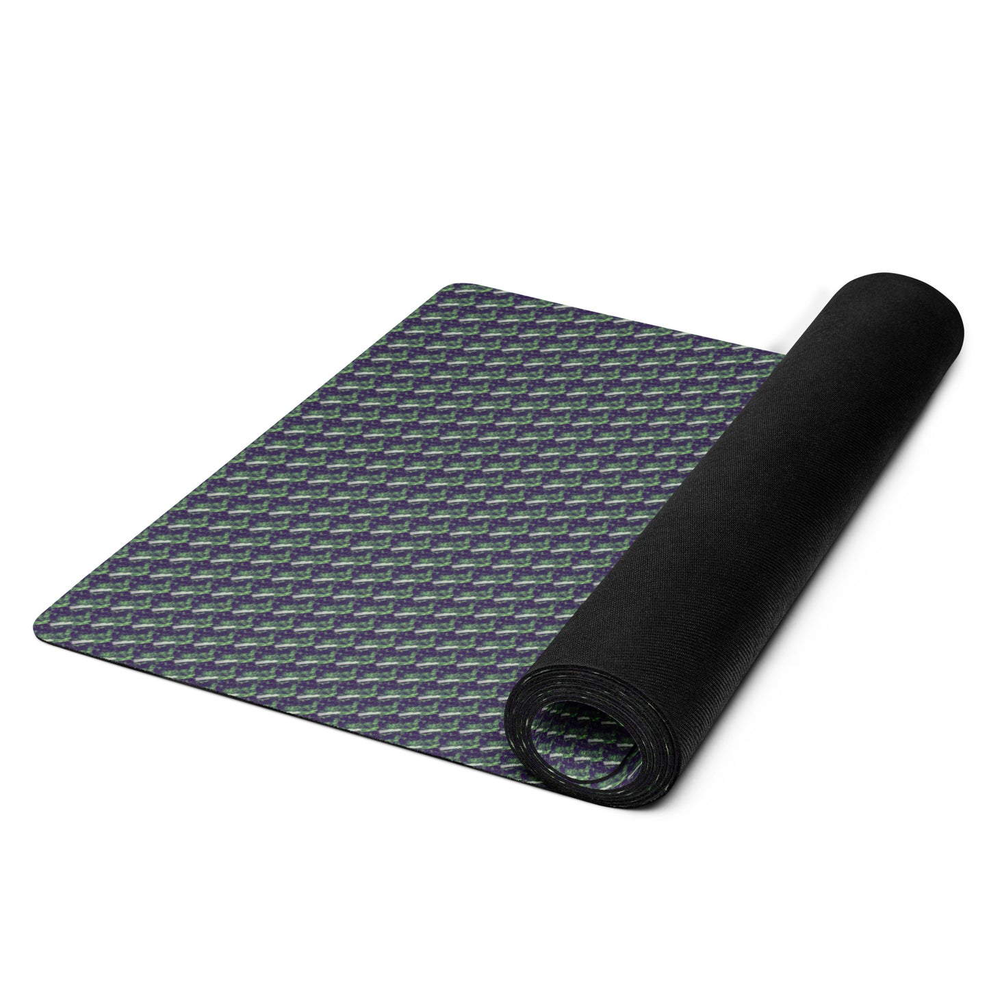 Elevate your yoga experience with our yoga mat, where style meets functionality to enrich your yoga practice sessions. Crafted with a durable rubber base and topped with luxurious microsuede top for optimal grip and support. The anti-slip rubber bottom ensures stability during exercises, meditation and yoga practices.