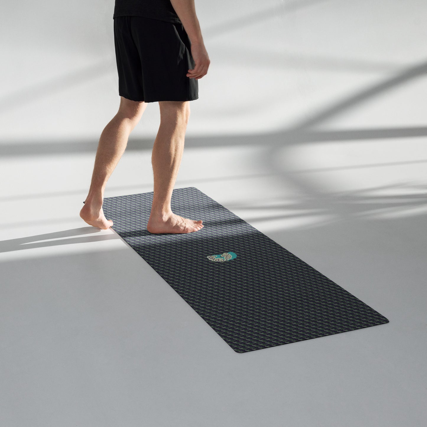 Elevate your yoga experience with our yoga mat, where style meets functionality to enrich your yoga practice sessions. Crafted with a durable rubber base and topped with luxurious microsuede top for optimal grip and support. The anti-slip rubber bottom ensures stability during exercises, meditation and yoga practices.