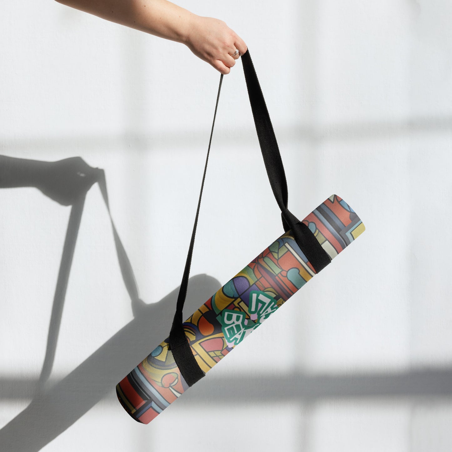 Elevate your yoga experience with our yoga mat, where style meets functionality to enrich your yoga practice sessions. Crafted with a durable rubber base and topped with luxurious microsuede top for optimal grip and support. The anti-slip rubber bottom ensures stability during exercises, meditation and yoga practices.
