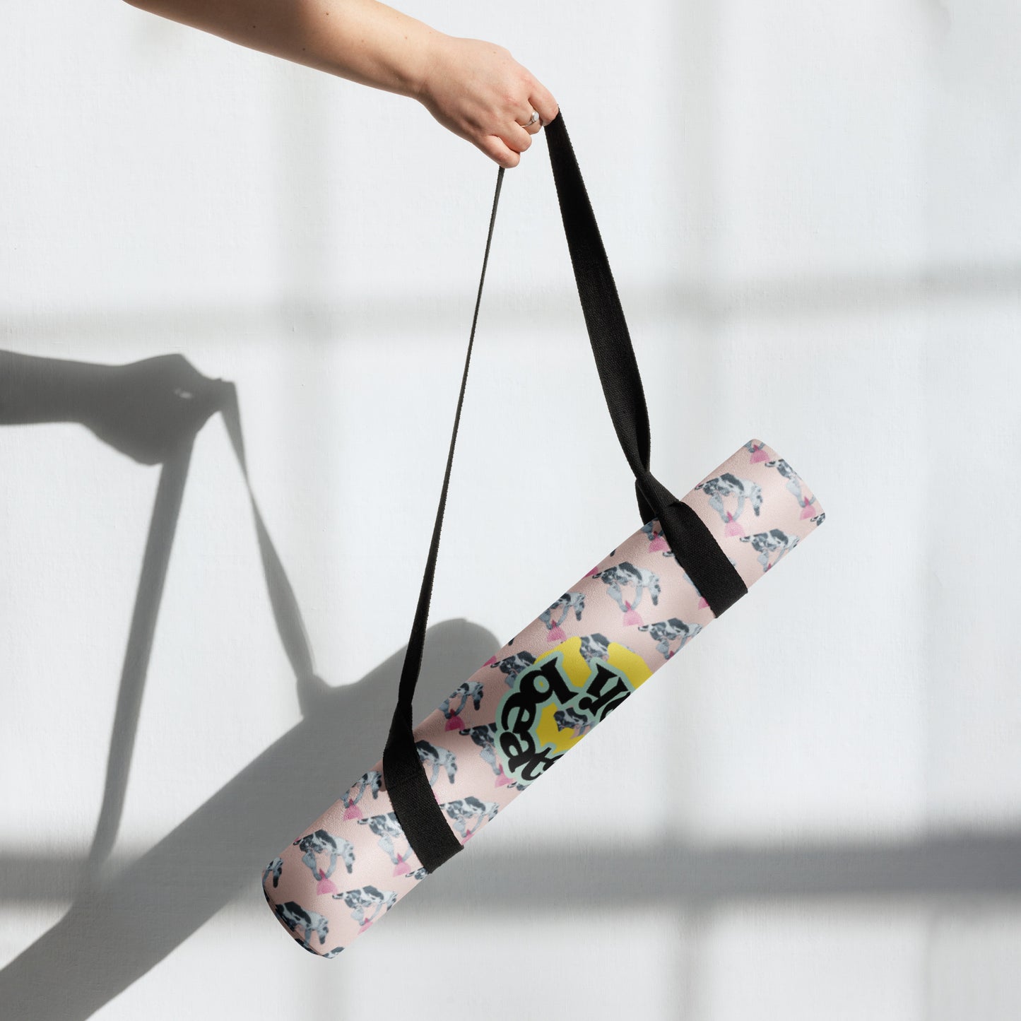 Elevate your yoga experience with our yoga mat, where style meets functionality to enrich your yoga practice sessions. Crafted with a durable rubber base and topped with luxurious microsuede top for optimal grip and support. The anti-slip rubber bottom ensures stability during exercises, meditation and yoga practices.