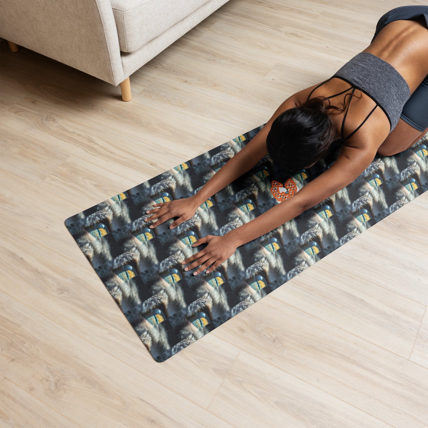 Elevate your yoga experience with our yoga mat, where style meets functionality to enrich your yoga practice sessions. Crafted with a durable rubber base and topped with luxurious microsuede top for optimal grip and support. The anti-slip rubber bottom ensures stability during exercises, meditation and yoga practices.