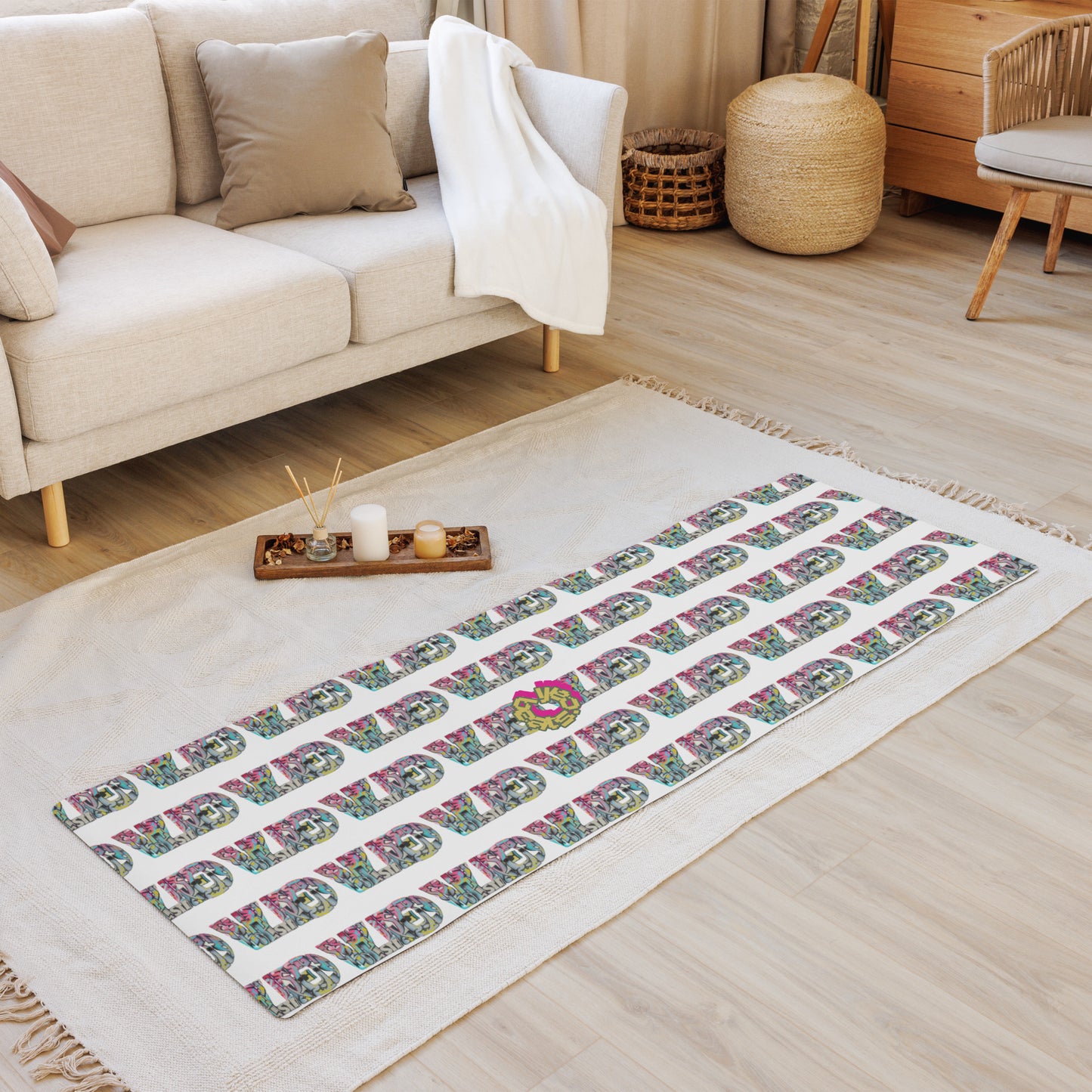 Elevate your yoga experience with our yoga mat, where style meets functionality to enrich your yoga practice sessions. Crafted with a durable rubber base and topped with luxurious microsuede top for optimal grip and support. The anti-slip rubber bottom ensures stability during exercises, meditation and yoga practices.