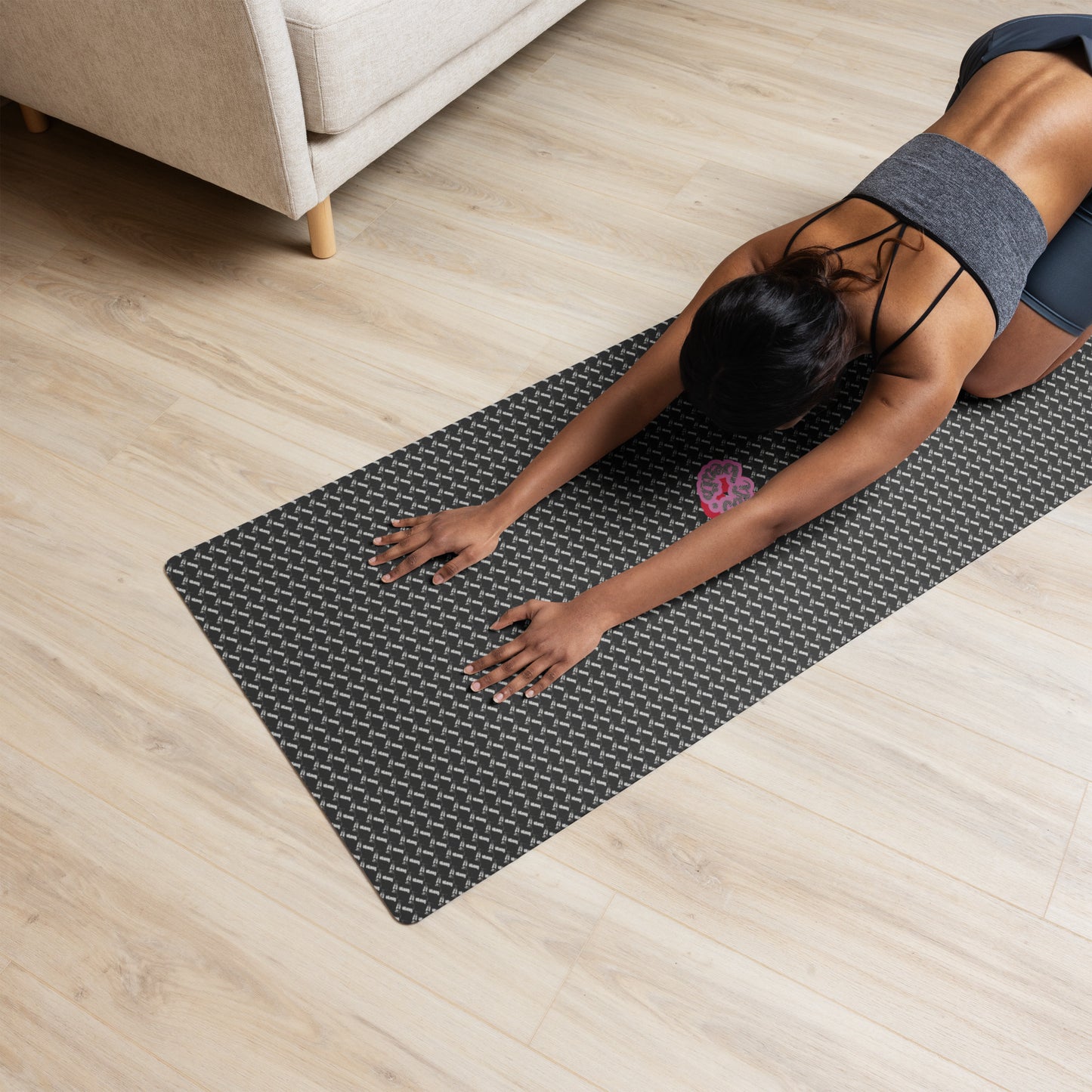 Elevate your yoga experience with our yoga mat, where style meets functionality to enrich your yoga practice sessions. Crafted with a durable rubber base and topped with luxurious microsuede top for optimal grip and support. The anti-slip rubber bottom ensures stability during exercises, meditation and yoga practices.