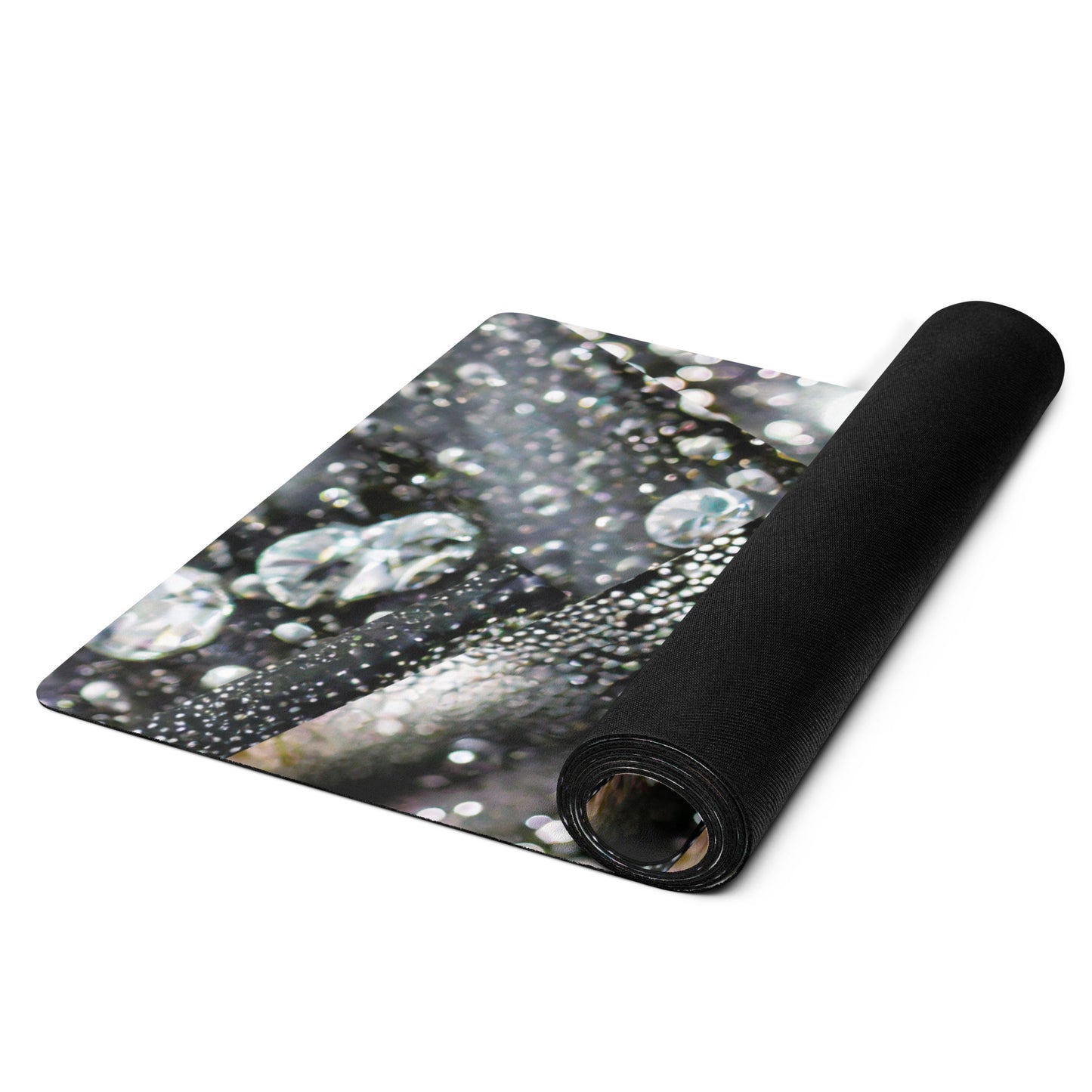 Elevate your yoga experience with our yoga mat, where style meets functionality to enrich your yoga practice sessions. Crafted with a durable rubber base and topped with luxurious microsuede top for optimal grip and support. The anti-slip rubber bottom ensures stability during exercises, meditation and yoga practices.