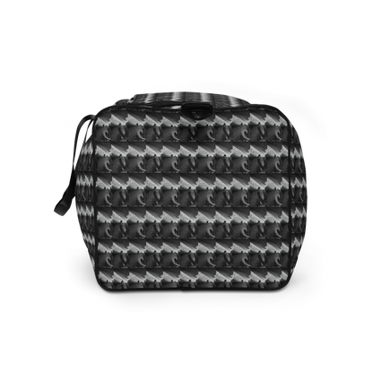 No matter where your adventures take you, beats.cali duffle bag ensures stability with T-piping, providing peace of mind as you navigate through bustling airports or busy city streets. Plus, with a mesh side pocket, accessing must-have items has never been more convenient. Elevate your travel experience with our Art-Inspired Duffle Bag—a perfect blend of durability, style, and functionality that's ready to accompany you on every journey.