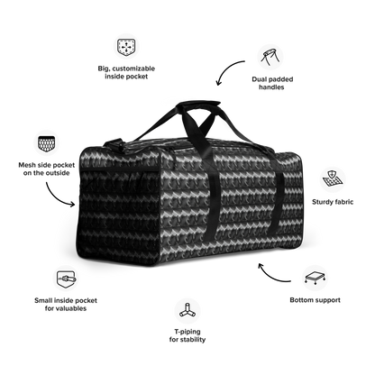 With a generous interior space measuring 22" x 11.5" x 11.5", staying organized has never been easier. Utilize the multiple pockets, including a secure zipper pocket, to keep your essentials within reach.  Experience comfort like never before with adjustable and removable padded shoulder straps, designed to support you during even the longest journeys. Dual padded handles, equipped with hook & loop fasteners, offer convenient carrying options for your convenience.