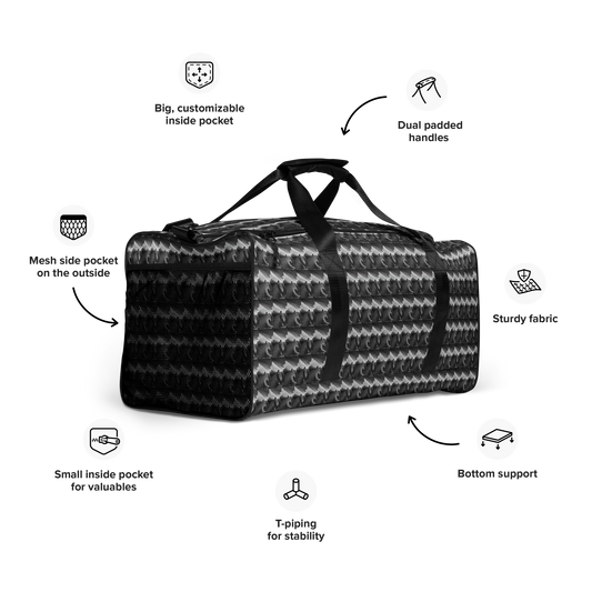 With a generous interior space measuring 22" x 11.5" x 11.5", staying organized has never been easier. Utilize the multiple pockets, including a secure zipper pocket, to keep your essentials within reach.  Experience comfort like never before with adjustable and removable padded shoulder straps, designed to support you during even the longest journeys. Dual padded handles, equipped with hook & loop fasteners, offer convenient carrying options for your convenience.