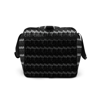 No matter where your adventures take you, beats.cali duffle bag ensures stability with T-piping, providing peace of mind as you navigate through bustling airports or busy city streets. Plus, with a mesh side pocket, accessing must-have items has never been more convenient. Elevate your travel experience with our Art-Inspired Duffle Bag—a perfect blend of durability, style, and functionality that's ready to accompany you on every journey.