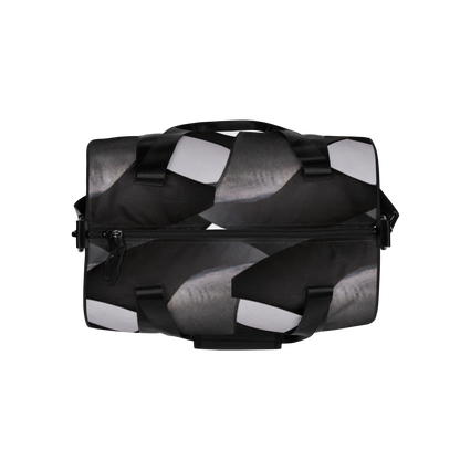 Crafted from durable 100% polyester and featuring sturdy, water-resistant fabric, this gym bag from beats.cali. combines fun with functionality. Perfect for stashing your workout essentials, it comes equipped with plenty of pockets to keep you organized. The fabric weight of 9.91 oz/yd² (336 g/m²) ensures durability.