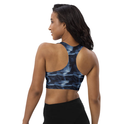 Longline sports bra