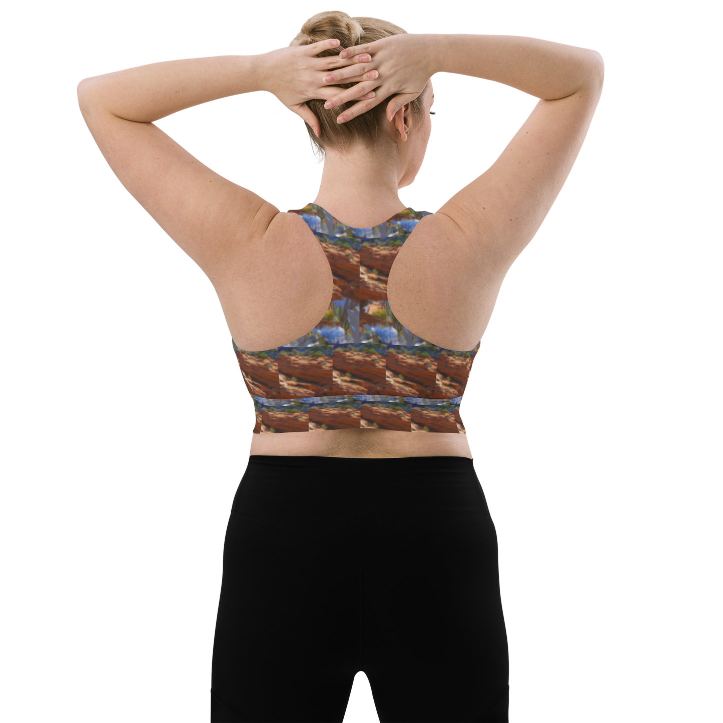 Longline sports bra