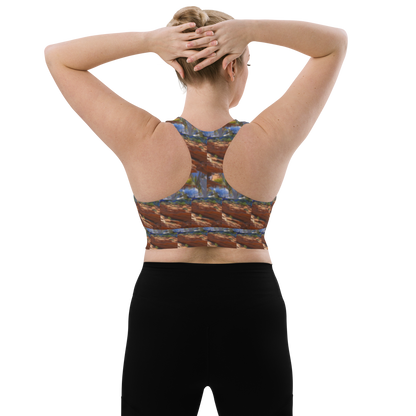 Longline sports bra