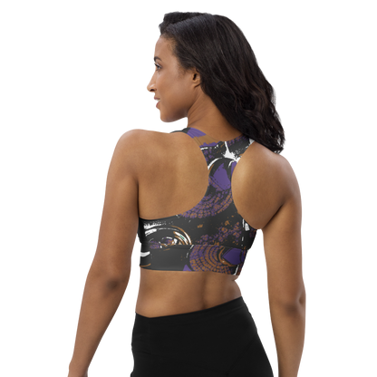 Longline sports bra