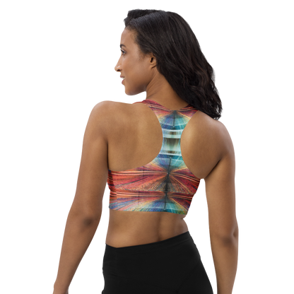 Longline sports bra