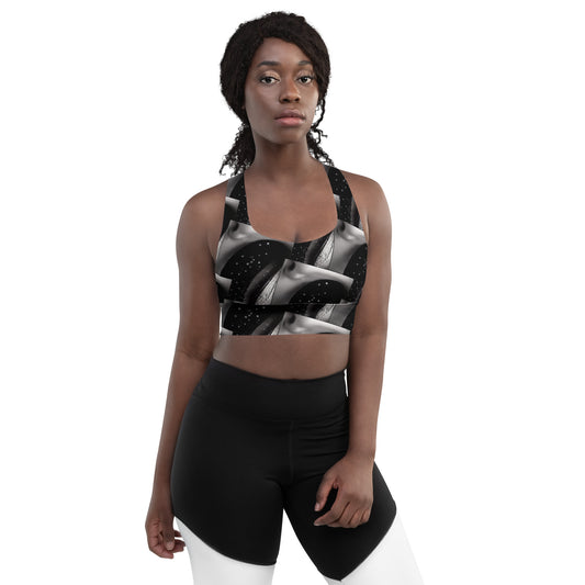 Longline sports bra