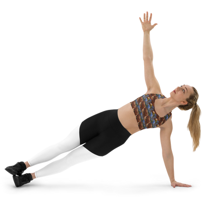 Longline sports bra