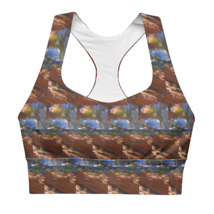 Longline sports bra