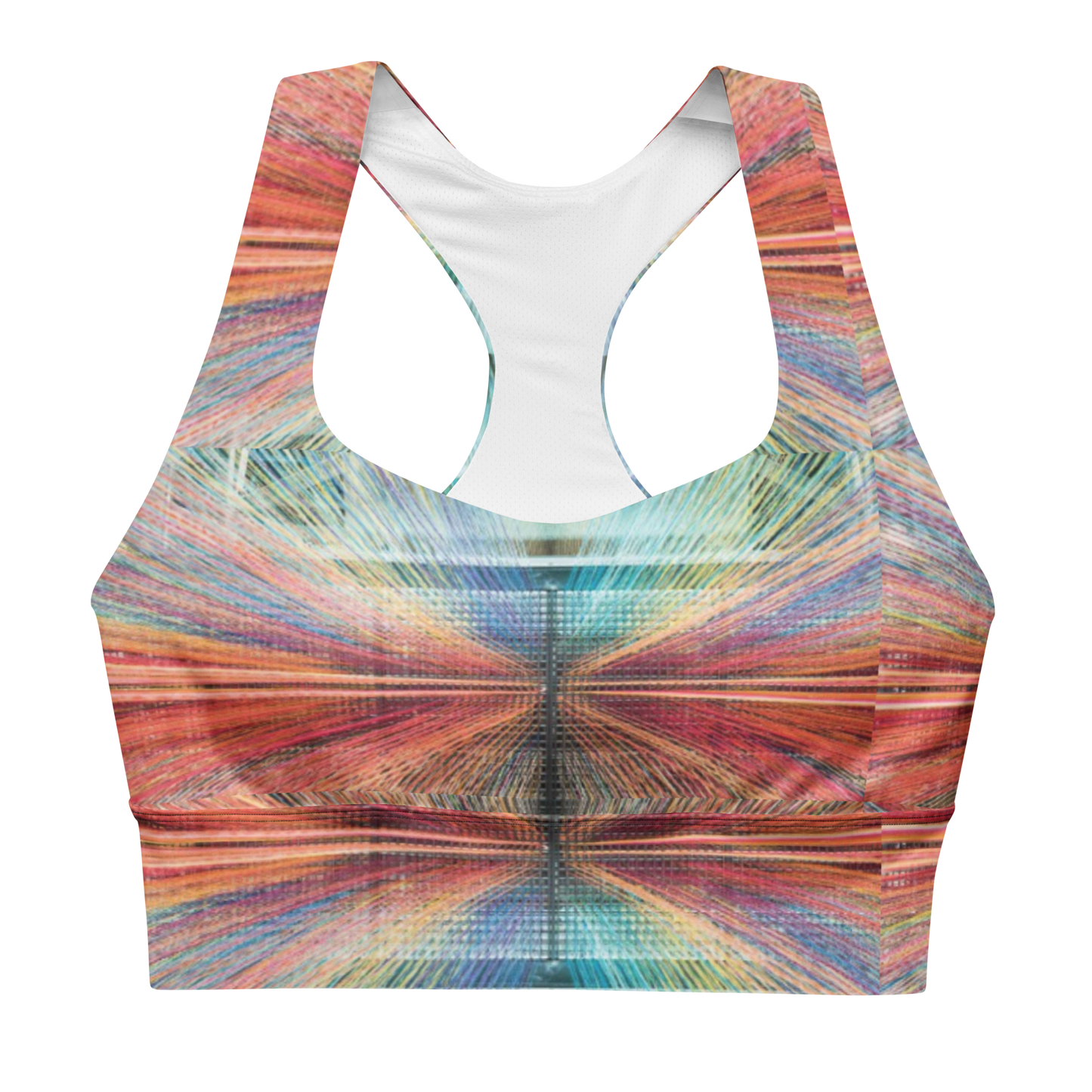 Longline sports bra