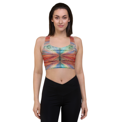 Longline sports bra