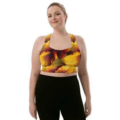 Longline sports bra
