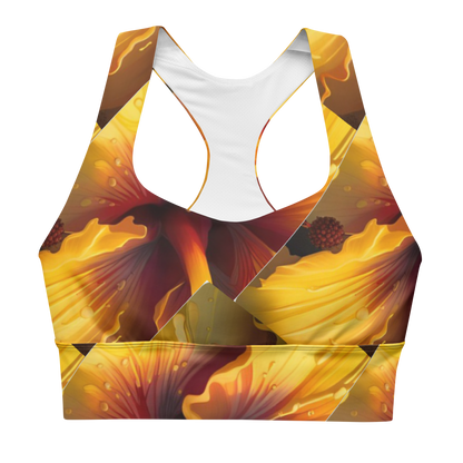 Longline sports bra