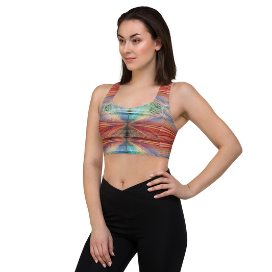 Longline sports bra