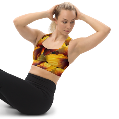 Longline sports bra