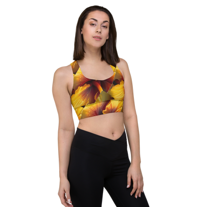 Longline sports bra