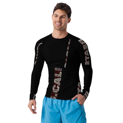 Constructed from 82% polyester and 18% spandex, this rash guard features a soft, four-way stretch fabric that contours perfectly to your body, thus providing unmatched comfort during all activities. Engage confidently; with your skin safeguarded against damaging UV rays, its UPF 50+ protection ensures that ultimate protection. With flat ergonomic seams and cover stitching, beats.cali’s rash guards are built for endurance, letting you concentrate on your performance without concern for wear and tear. 