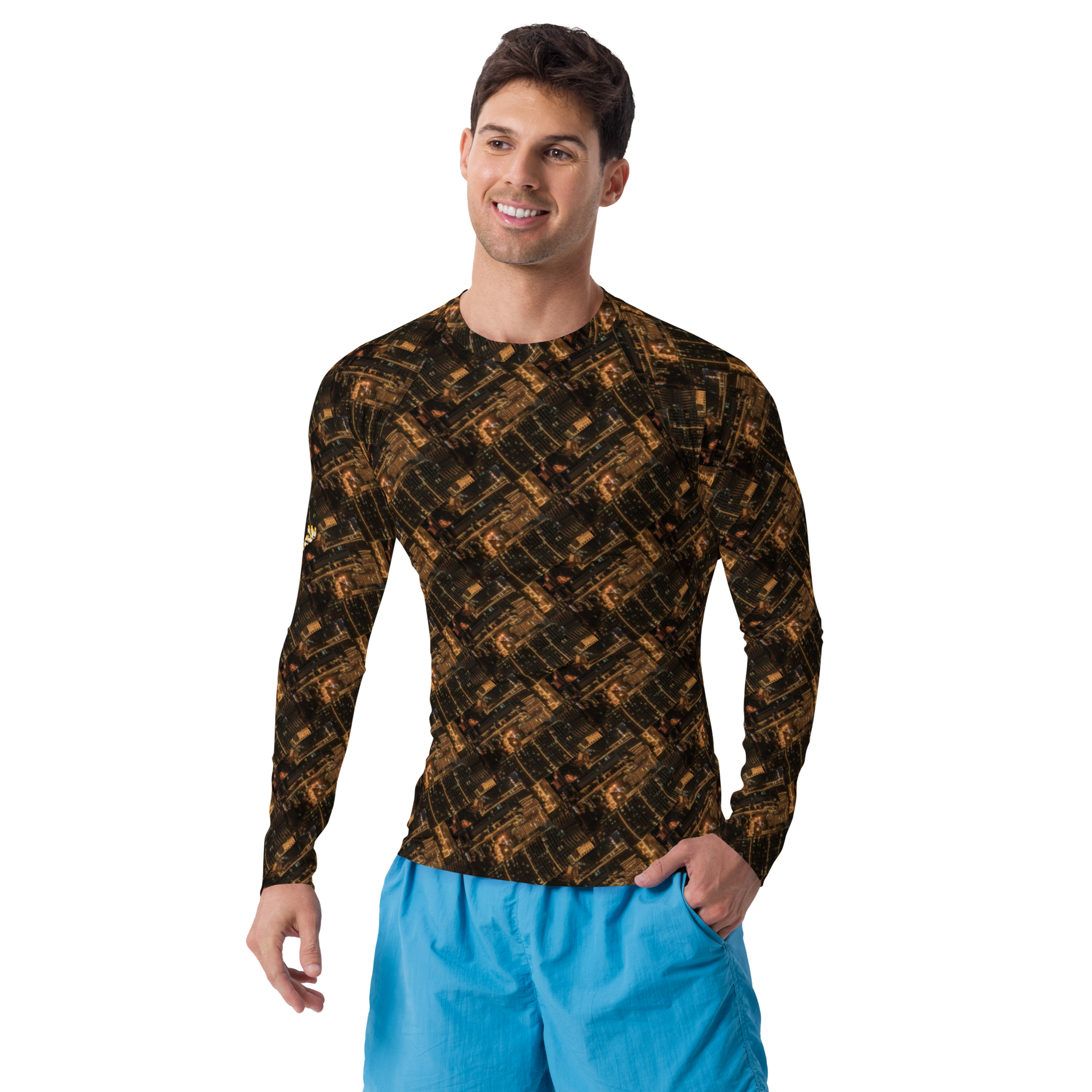 Constructed from 82% polyester and 18% spandex, this rash guard features a soft, four-way stretch fabric that contours perfectly to your body, thus providing unmatched comfort during all activities. Engage confidently; with your skin safeguarded against damaging UV rays, its UPF 50+ protection ensures that ultimate protection. With flat ergonomic seams and cover stitching, beats.cali’s rash guards are built for endurance, letting you concentrate on your performance without concern for wear and tear. 
