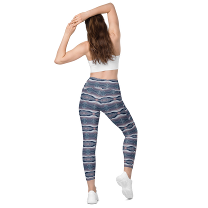 Crossover leggings with pockets