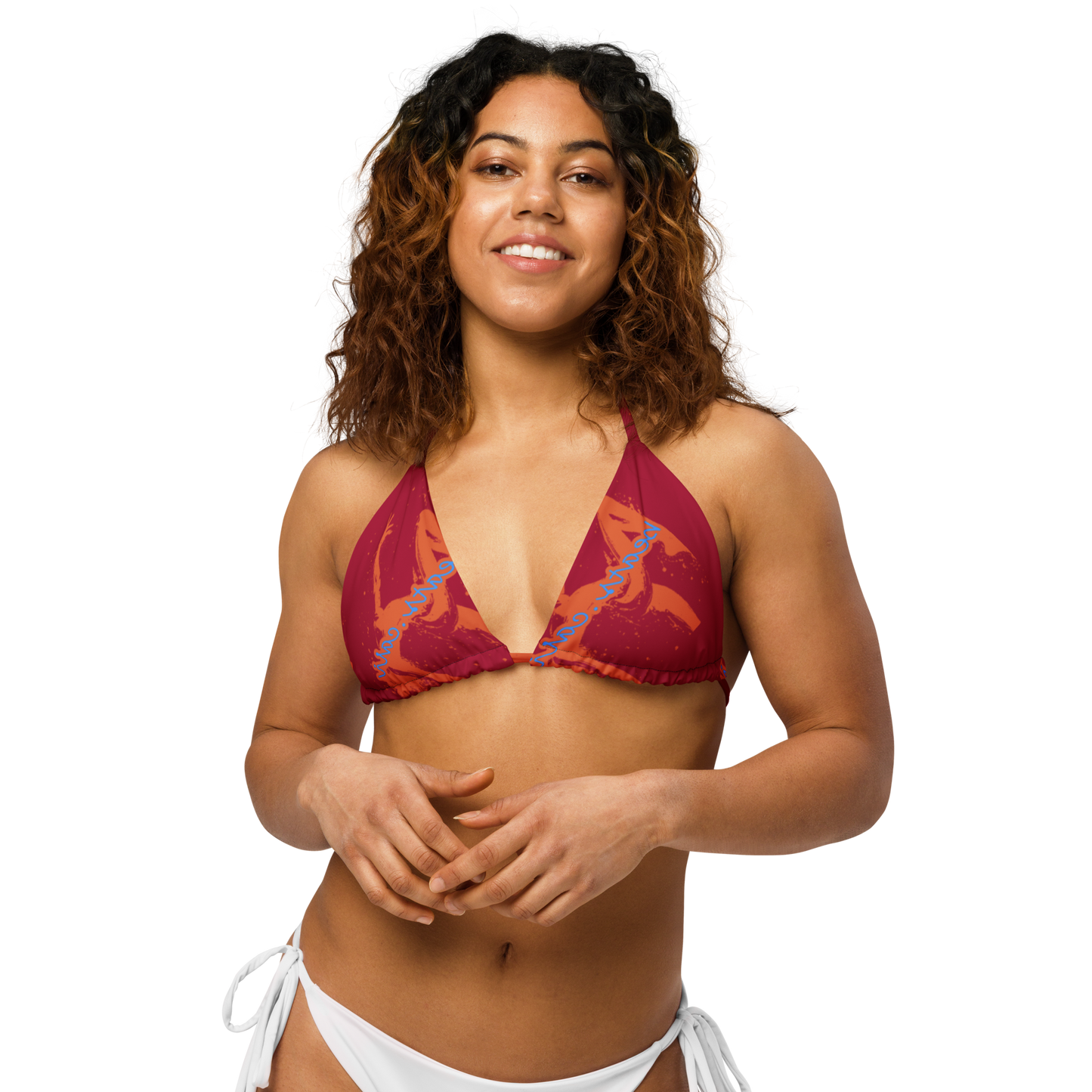 beats.cali string bikini top