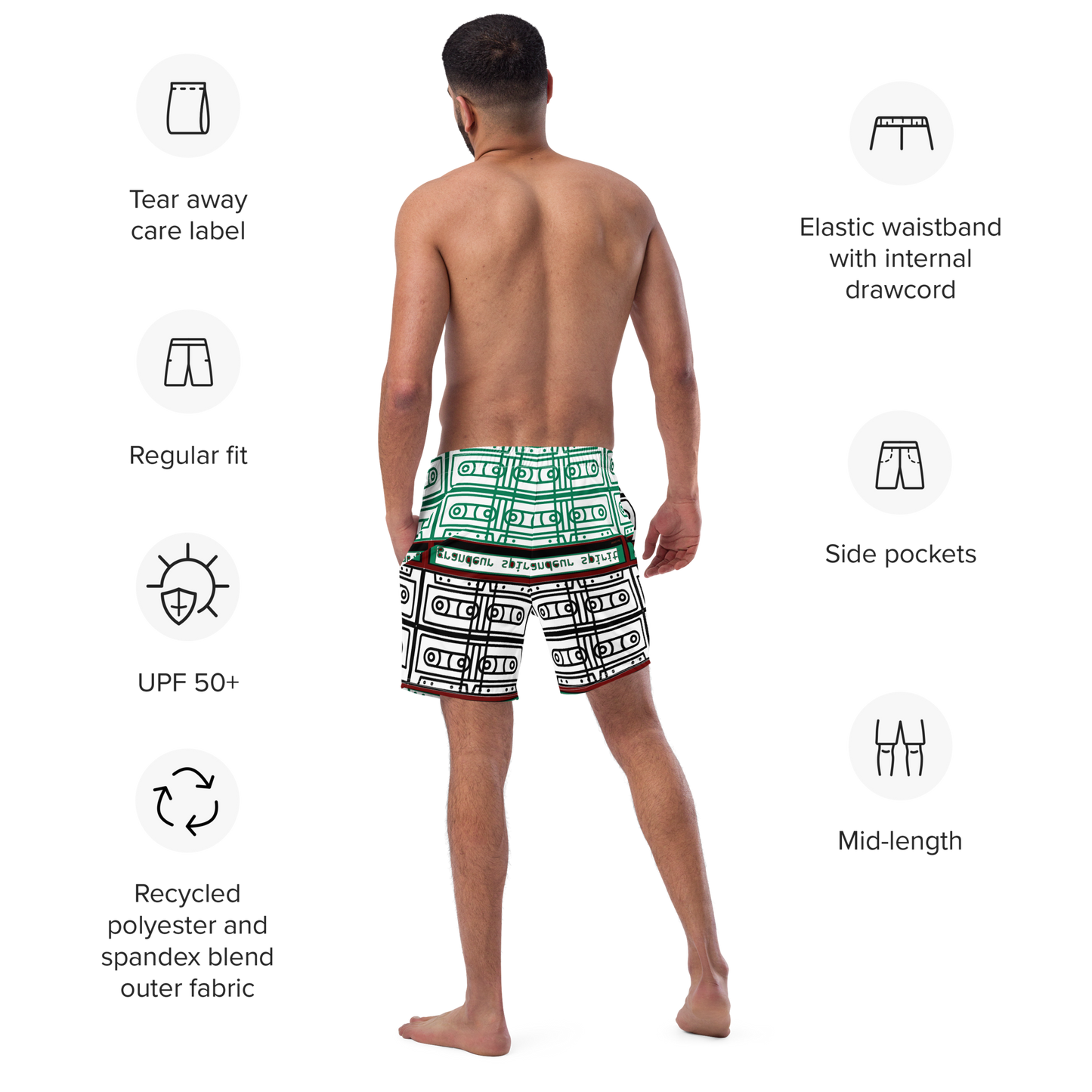 Men's swim trunks