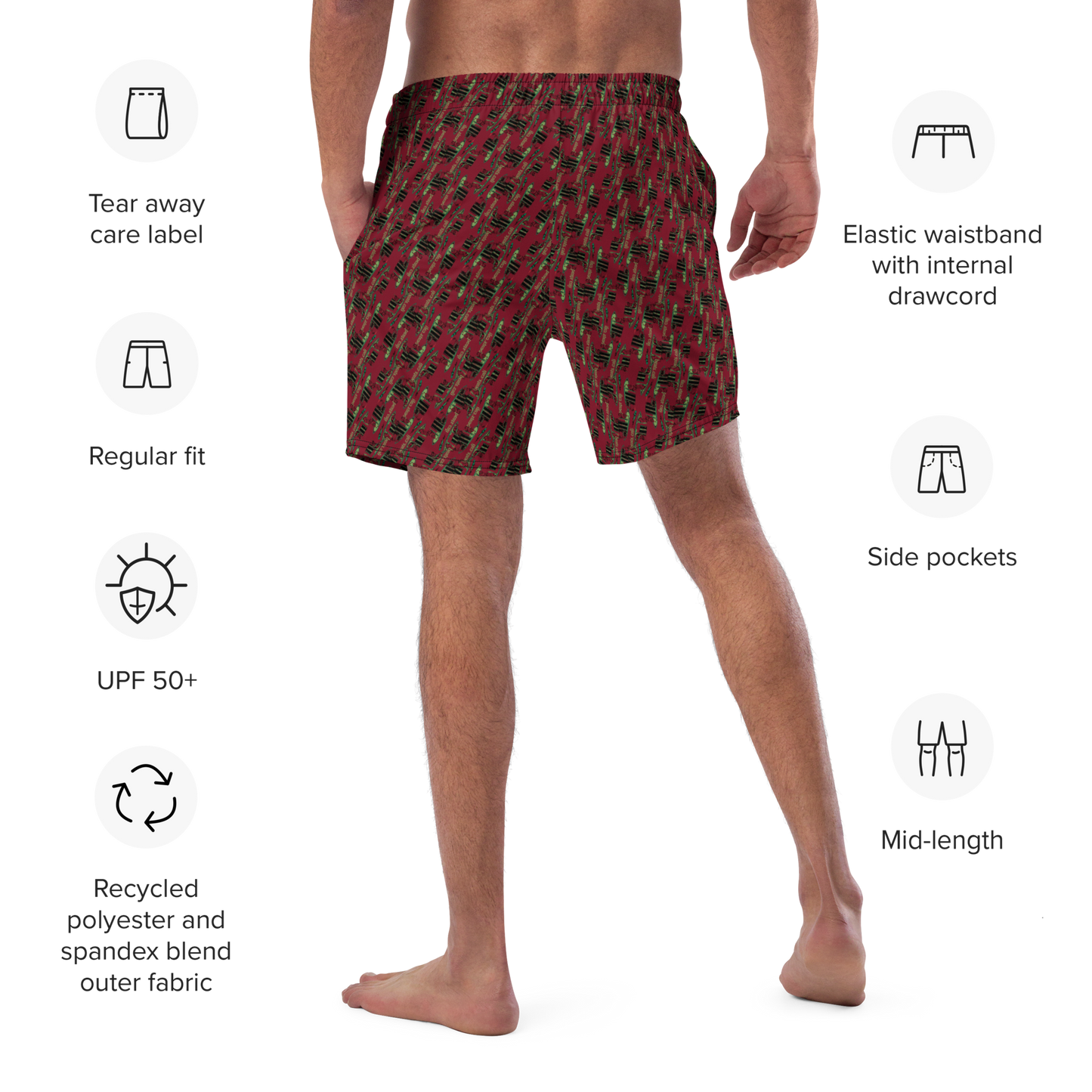 Men's swim trunks