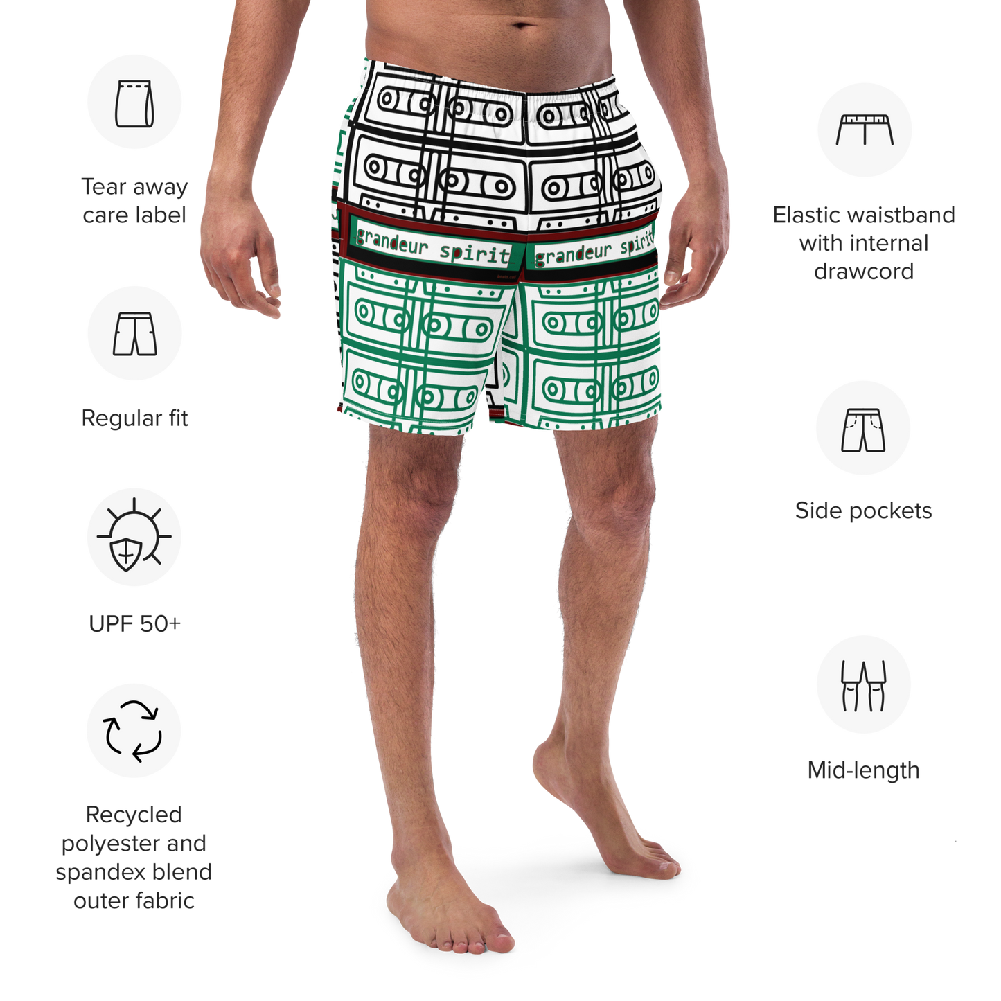 Men's swim trunks