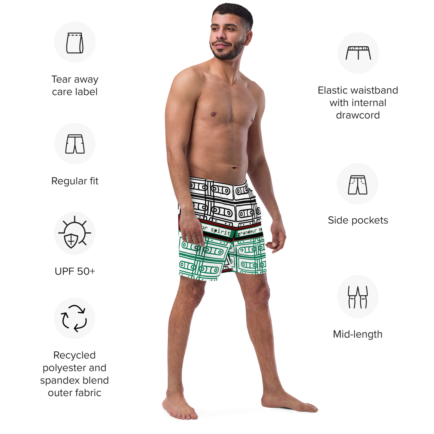 Men's swim trunks