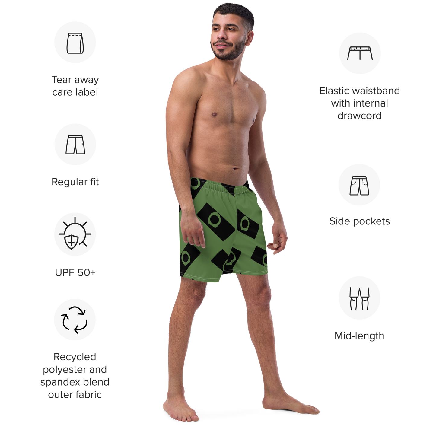 Men's swim trunks