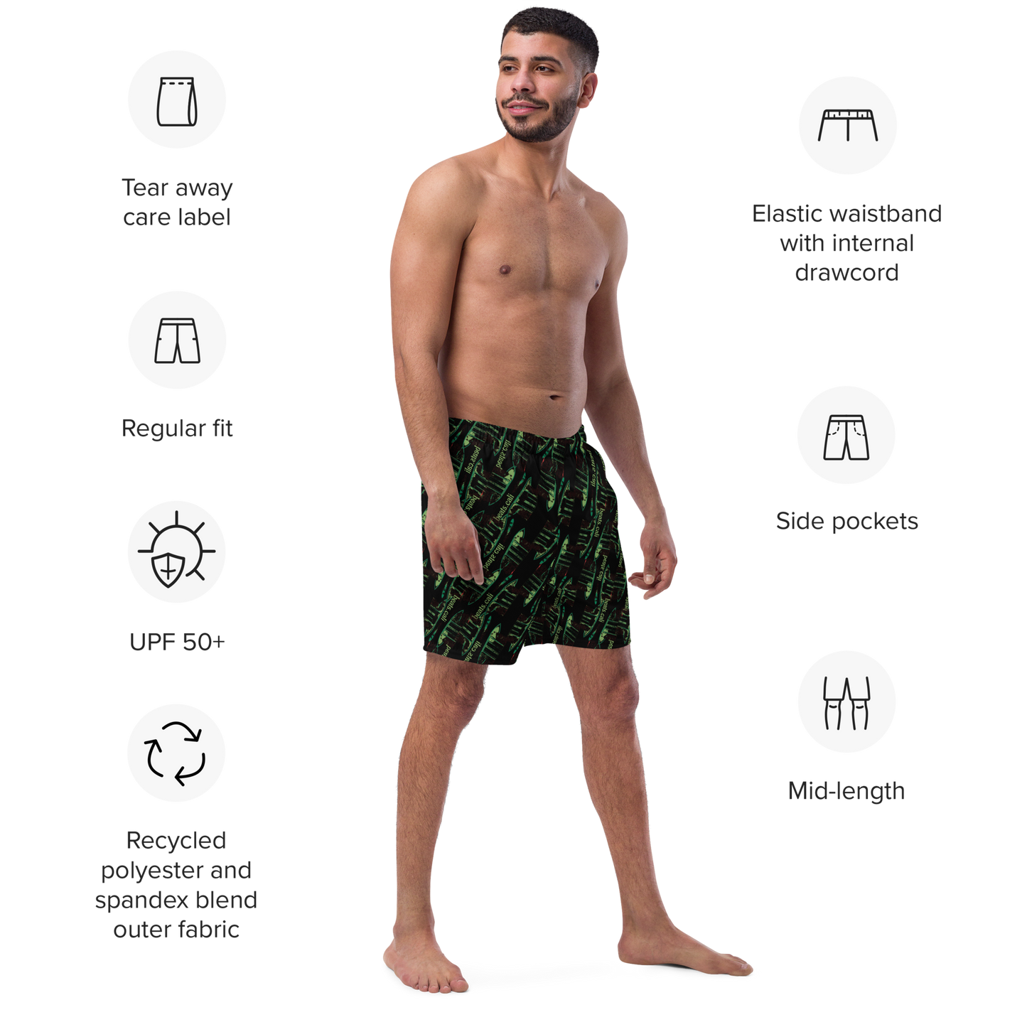 Men's swim trunks