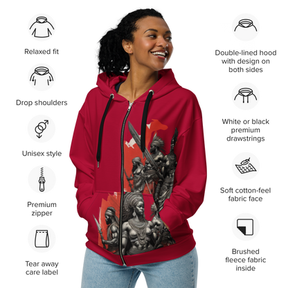 zip hoodie