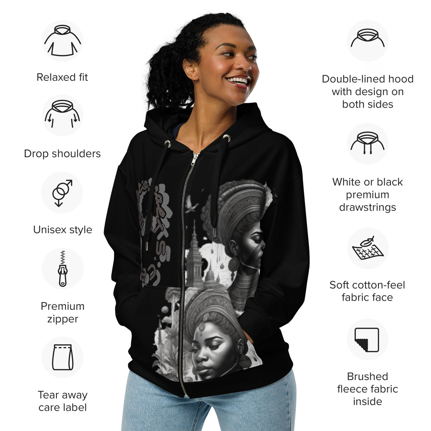 zip hoodie
