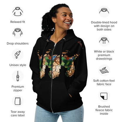 zip hoodie