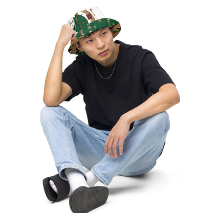 Reversible bucket hat