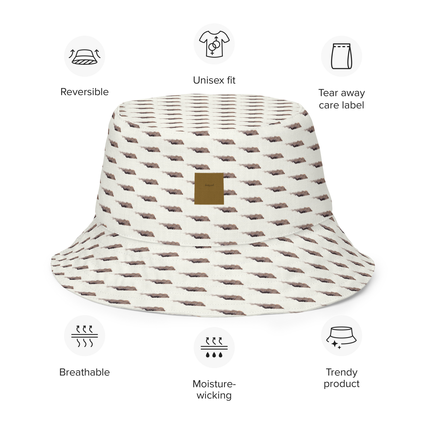 Reversible bucket hat